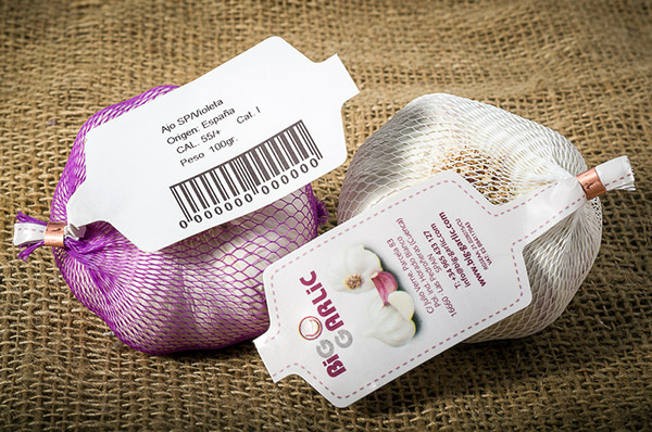 100 gram mesh bag with 1 bulb of garlic 55+ mm in size